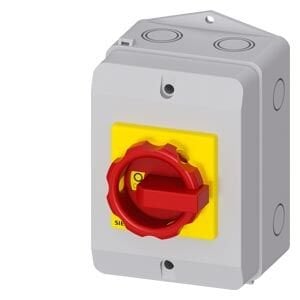 3LD2164-1GP53 BAKIM ŞALTERİ, KAPALI MONTAJ 9,5 KW 25AMPER