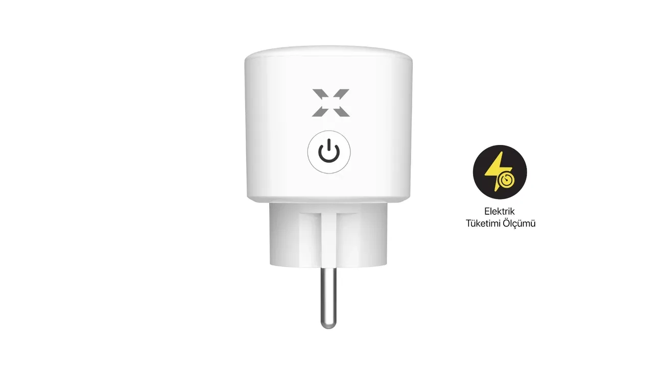 Akıllı Enerji Ölçümlü Akım Korumalı Priz Wi-fi/Bluetooth X7010