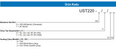 UST220 – Üniversal Sinyal Dönüştürücü ve Çoklayıcı (Bir Giriş, İki Çıkış Sinyal Çoklayıcı Özelliği)