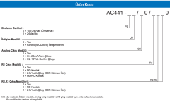 AC441-00/00/1100 GELİŞMİŞ KONTROL CİHAZI