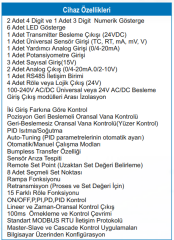 AC991-00/00/1100 GELİŞMİŞ KONTROL CİHAZI