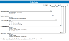 CT771-00/00/1100 UNİVERSAL SAYICI