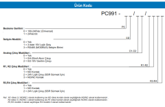 PC991-00/00/1100 ADIM KONTROL CİHAZI