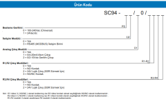 SC94-00/00/1100 PROGRAMLANABİLİR KONTROL CİHAZI