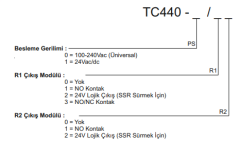TC440-0/31 ZAMAN RÖLESİ