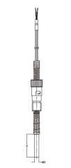 OB01-J1R06-3 1K-CCB BAYONET TERMOKUPLLAR