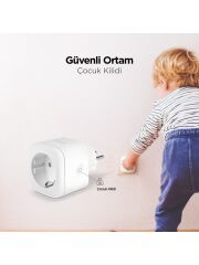 Ttec mojue by ttec SP01 16A Akım Korumalı WiFi Akıllı Priz