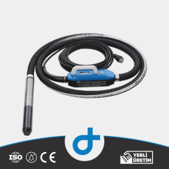 DT 220 PRO- 55mm BETON VİBRATÖRÜ (HORTUM 6 mt DIŞ KABLO 15 mt )