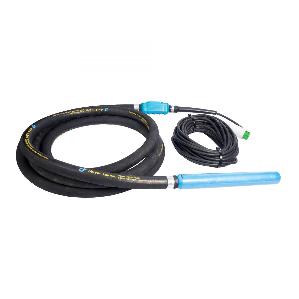 DMR 50mm 42/55 V BETON VİBRATÖRÜ (HORTUM 6 mt DIŞ KABLO 10 mt )