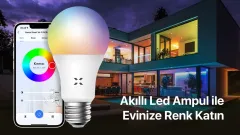 Akıllı LED RGB Ampul Wi-Fi